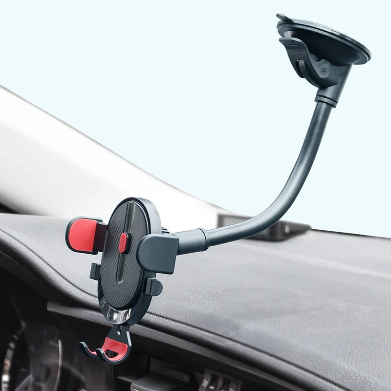 Dashboard Phone Holder for Car 360° Widest View9in Flexible Long Arm, Universal Handsfree Auto Windshield Air Vent Phone Mount
Dashboard Phone Holder for Car 360° Widest View9in Flexible Long Arm, Universal Handsfree Auto Windshield Air Vent Phone Mount