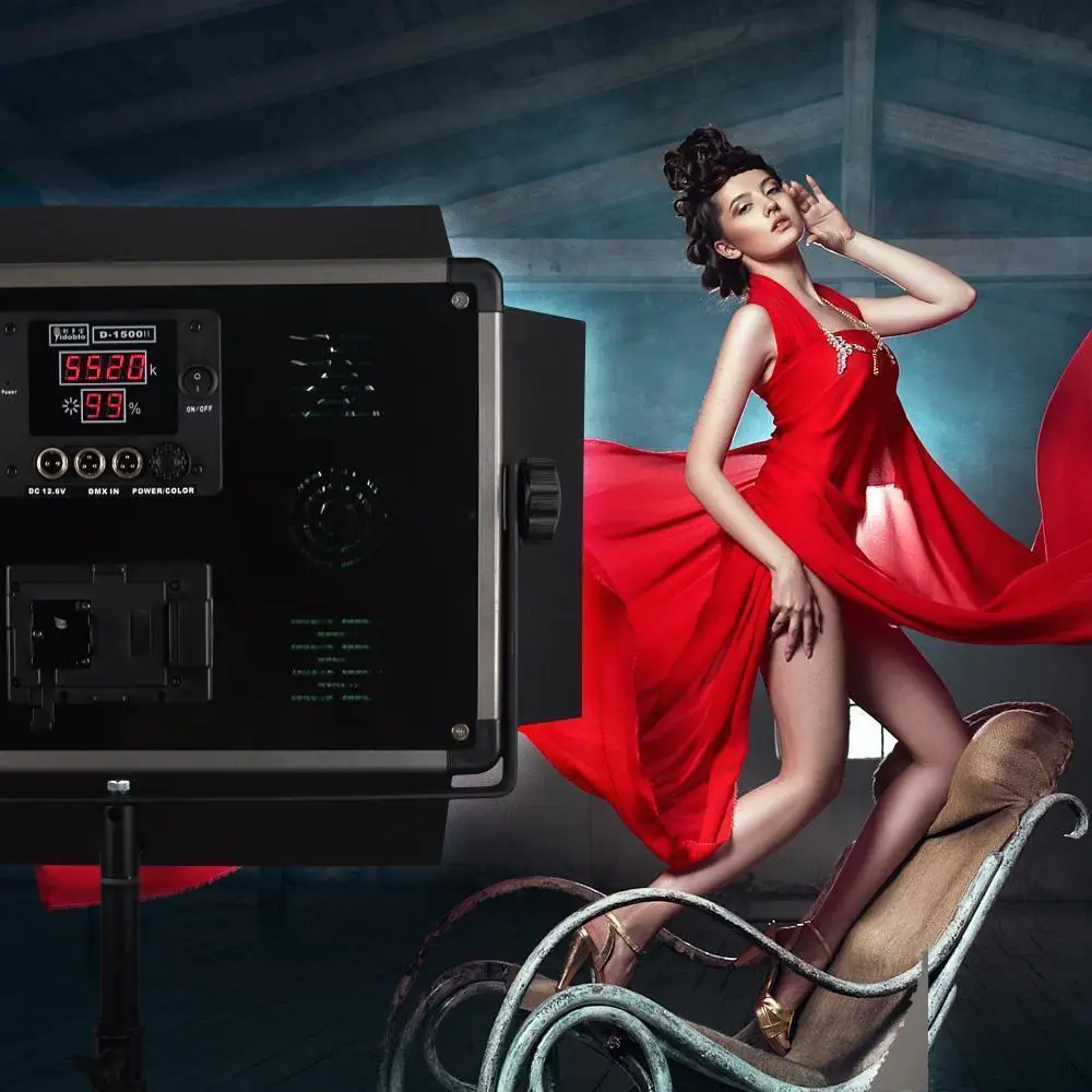 120W LED Panel Light Flat Studio Lights For Video Interview Photography Shooting Bio-color Adjustable D-1500II LED lamp
120W LED Panel Light Flat Studio Lights For Video Interview Photography Shooting Bio-color Adjustable D-1500II LED lamp