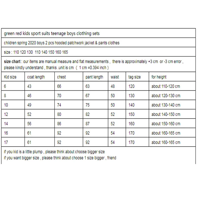 New Spring 2020 Kids Clothing Sets Boys 2 Pcs Hooded Patchwork Coats Jackets & Pants Clothes Children Sport Suits Boys Outfits
New Spring 2020 Kids Clothing Sets Boys 2 Pcs Hooded Patchwork Coats Jackets & Pants Clothes Children Sport Suits Boys Outfits