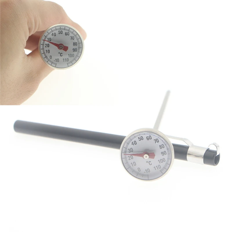 Stainless Steel Kitchen/Milk/Food/Coffee Thermometer Oven Cooking BBQ Probe Thermometer Cooking Tools Oil Temperature Gauge 
Stainless Steel Kitchen/Milk/Food/Coffee Thermometer Oven Cooking BBQ Probe Thermometer Cooking Tools Oil Temperature Gauge