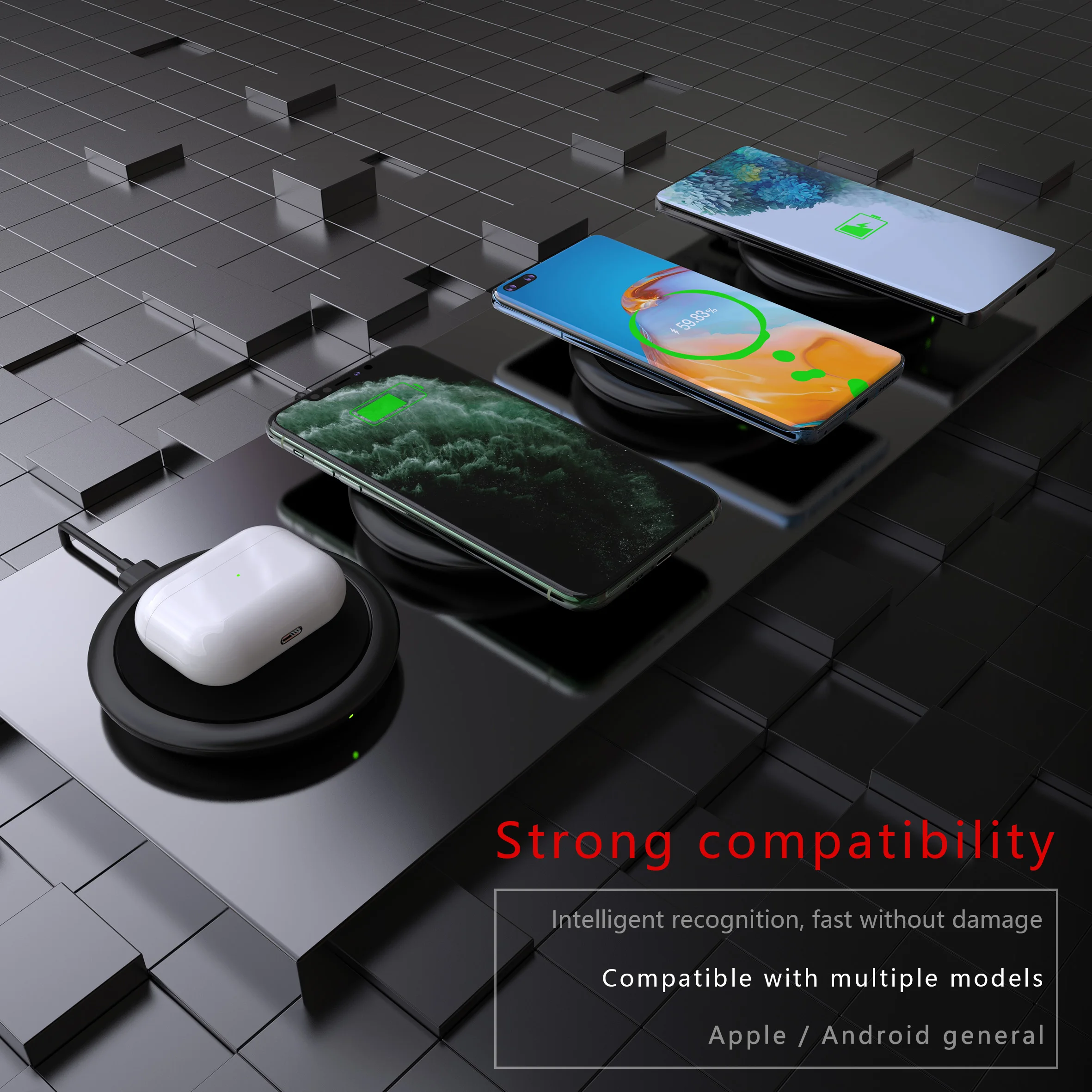 15W Qi Wireless Charger For Doogee S88 Pro S95 Pro BL9000 S60 S70 S80 N100 S90 S680 Pro Fast Charging Dock Station Phone Charger
15W Qi Wireless Charger For Doogee S88 Pro S95 Pro BL9000 S60 S70 S80 N100 S90 S680 Pro Fast Charging Dock Station Phone Charger