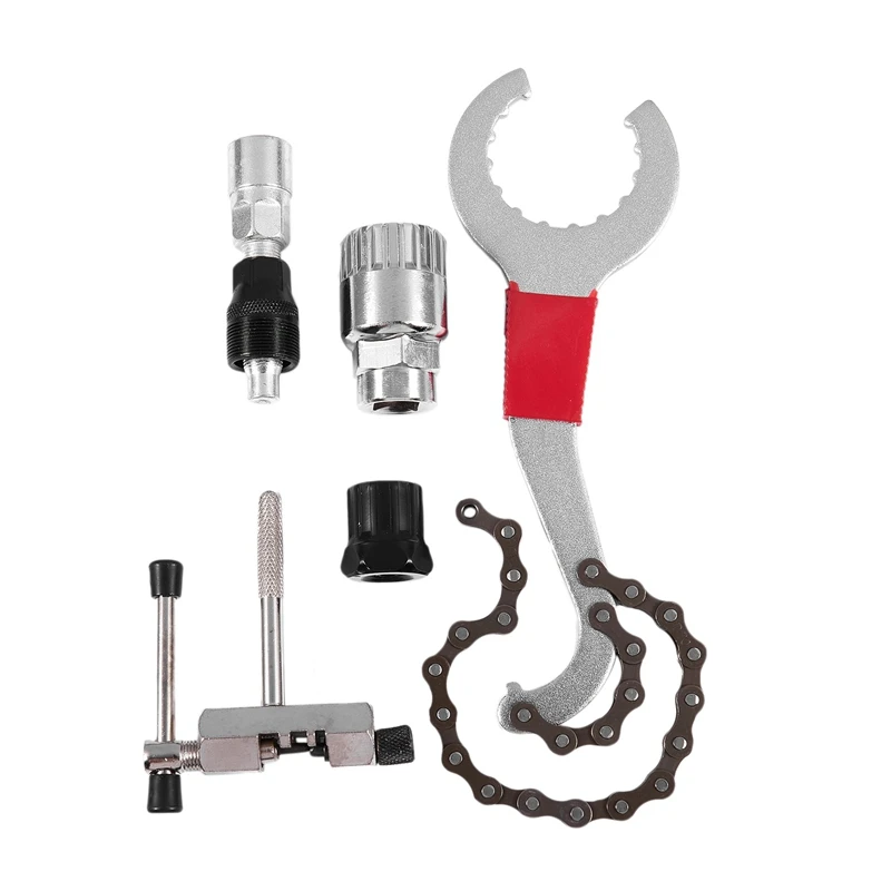 Bicycle Repair Tool Kits Mountain Bike Chain Cutter/Chain Removel/Bracket Remover/Freewheel Remover /Crank Puller Remover
Bicycle Repair Tool Kits Mountain Bike Chain Cutter/Chain Removel/Bracket Remover/Freewheel Remover /Crank Puller Remover