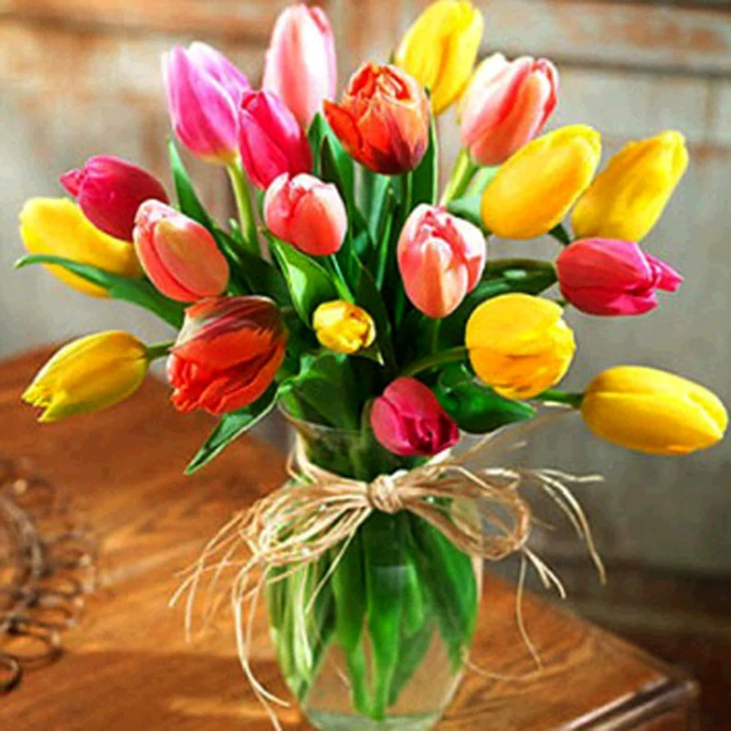 Full 5D Diy Daimond Painting Tulip Flowers 3D Diamond Painting Round Rhinestones Diamant Painting Embroidery
Full 5D Diy Daimond Painting Tulip Flowers 3D Diamond Painting Round Rhinestones Diamant Painting Embroidery