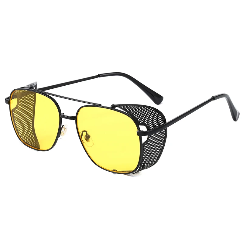 2020 Men Punk Goggles Sunglasses Women Retro Shades Fashion Side Shields Style Man Square Sun Glasses UV400 with Box NX
2020 Men Punk Goggles Sunglasses Women Retro Shades Fashion Side Shields Style Man Square Sun Glasses UV400 with Box NX