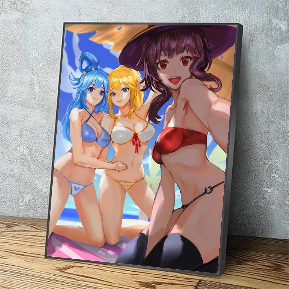 Home Decoration Konosuba Selfie Canvas Painting Wall Art Modern Hd Printed Girls Cartoon Pictures Modular Poster For Living Room
Home Decoration Konosuba Selfie Canvas Painting Wall Art Modern Hd Printed Girls Cartoon Pictures Modular Poster For Living Room