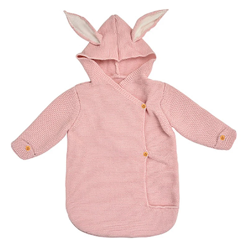 Baby New Cute Bunny Ears Knitting Sleeping Bag Newborn Baby Stroller Hooded Button Sleeping Bag Clothes Long Sleeve
Baby New Cute Bunny Ears Knitting Sleeping Bag Newborn Baby Stroller Hooded Button Sleeping Bag Clothes Long Sleeve
