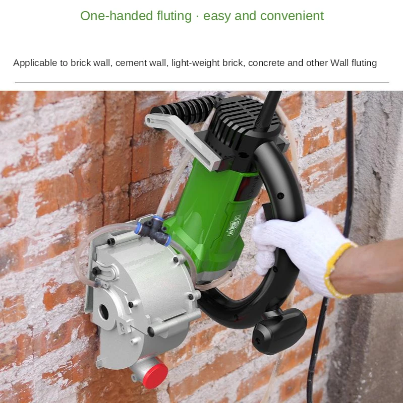 130-2 Dust - Free Water and Electricity Installation of Red Brick Concrete Wall Cutting Machine High-Power Grooving Magic
130-2 Dust - Free Water and Electricity Installation of Red Brick Concrete Wall Cutting Machine High-Power Grooving Magic