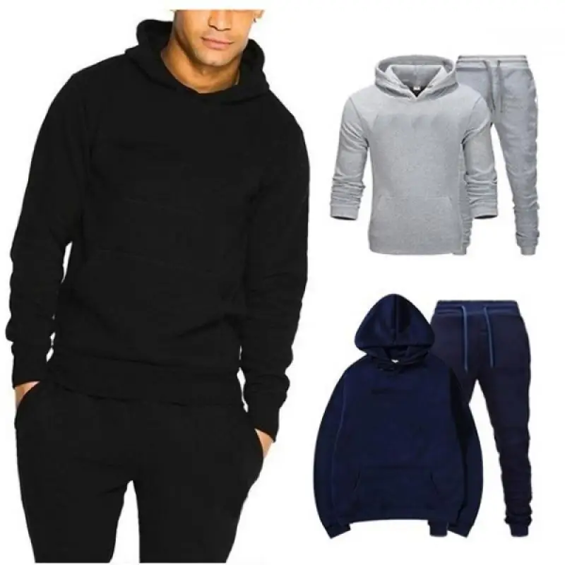 Men Tracksuit Set Sportswear Men's Suit Sweatshirt+Sweatpant 2 Pieces Sets Male Clothing Football Team Shirt Fashion Streetwear
Men Tracksuit Set Sportswear Men's Suit Sweatshirt+Sweatpant 2 Pieces Sets Male Clothing Football Team Shirt Fashion Streetwear
