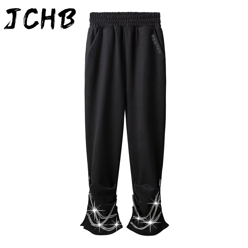 JCHB 2021 New Autumn And Winter Fashion Casual Micro Chain Loose Bottom Slim Style Elastic Waist Long Pants Woman SG888
JCHB 2021 New Autumn And Winter Fashion Casual Micro Chain Loose Bottom Slim Style Elastic Waist Long Pants Woman SG888
