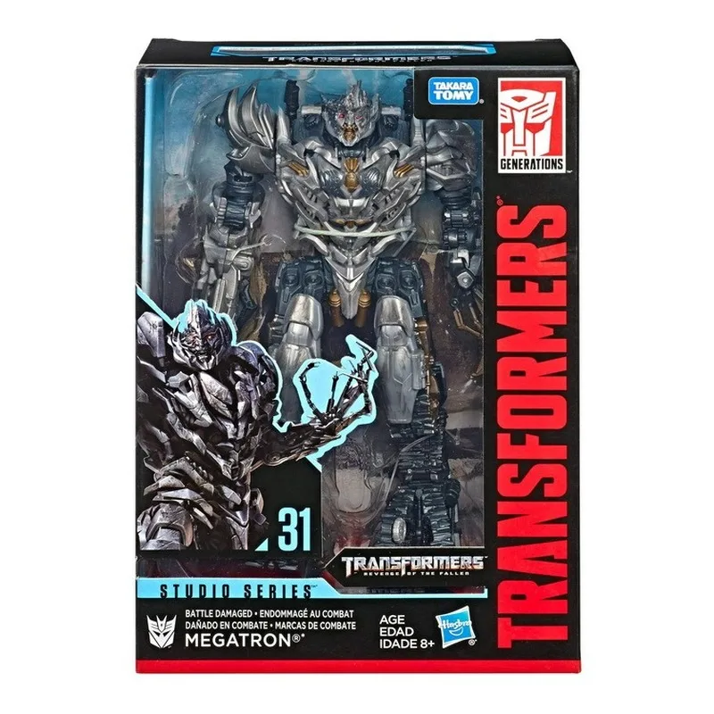 18Cm Hasbro Transformers Toys Studio Serie SS31 Voyager Klasse Movie Limited Edition Megatron Action Figure Collection Model
18Cm Hasbro Transformers Toys Studio Serie SS31 Voyager Klasse Movie Limited Edition Megatron Action Figure Collection Model