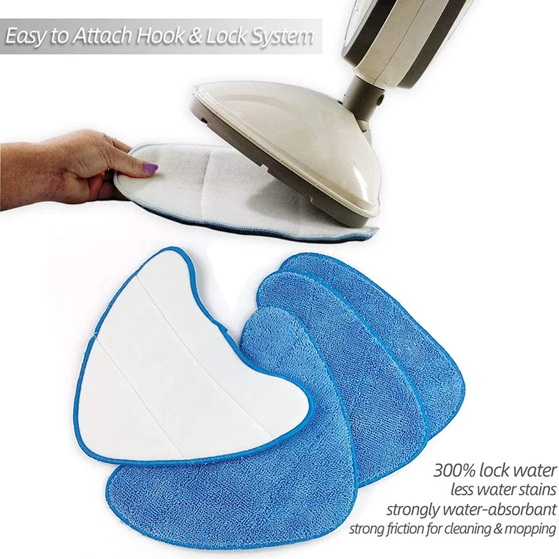 4 Pack Replacement Steam Mop Cleaning Pads for Vax Steam Cleaner Mops S85-CM, S7, S86-SF-CC, S86-SF-C
4 Pack Replacement Steam Mop Cleaning Pads for Vax Steam Cleaner Mops S85-CM, S7, S86-SF-CC, S86-SF-C