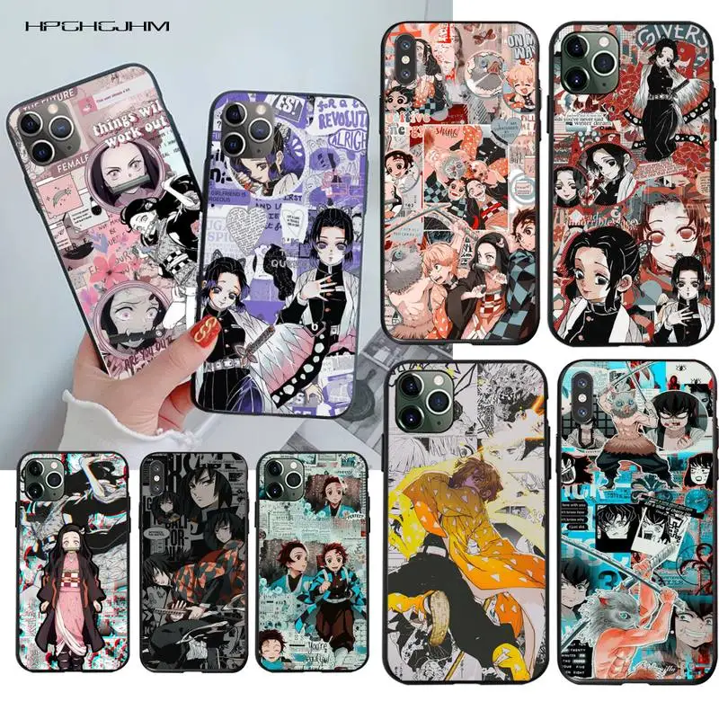 Demon Slayer Anime Soft Silicone Black Phone Case for iPhone 11 pro XS MAX 8 7 6 6S Plus X 5S SE 2020 XR case
Demon Slayer Anime Soft Silicone Black Phone Case for iPhone 11 pro XS MAX 8 7 6 6S Plus X 5S SE 2020 XR case