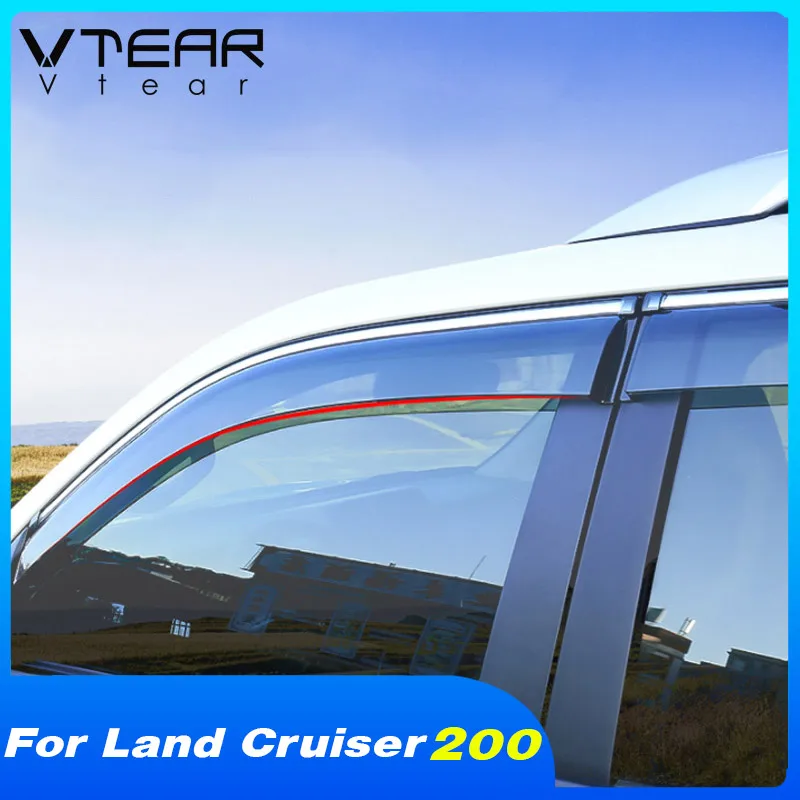 Vtear exterior Car decoration window visor accessories waterproof rain shield styling parts For Toyota LAND CRUISER 200 2020
Vtear exterior Car decoration window visor accessories waterproof rain shield styling parts For Toyota LAND CRUISER 200 2020