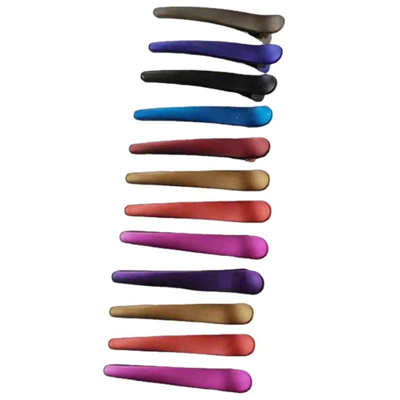 12Pcs Frosted Color Simple Hairpin Makeup Wash Face Bangs Clip A-Word Side Clip Duckbill Clip Jewelry(Random Color)
12Pcs Frosted Color Simple Hairpin Makeup Wash Face Bangs Clip A-Word Side Clip Duckbill Clip Jewelry(Random Color)