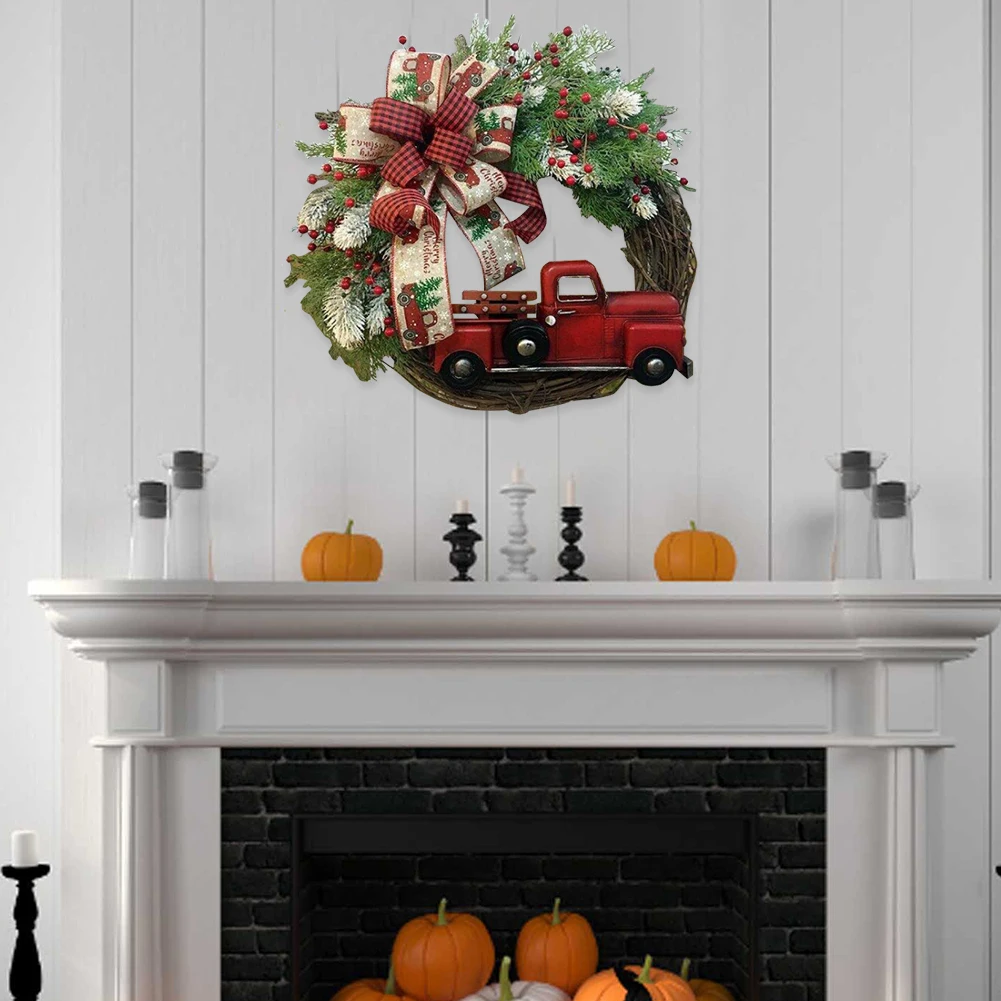 Halloween Pumpkin Truck Wreath Fall Wreath Vintage Pumpkin Truck Wreath Acrylic Holiday Door Frame Garland Decoration
Halloween Pumpkin Truck Wreath Fall Wreath Vintage Pumpkin Truck Wreath Acrylic Holiday Door Frame Garland Decoration