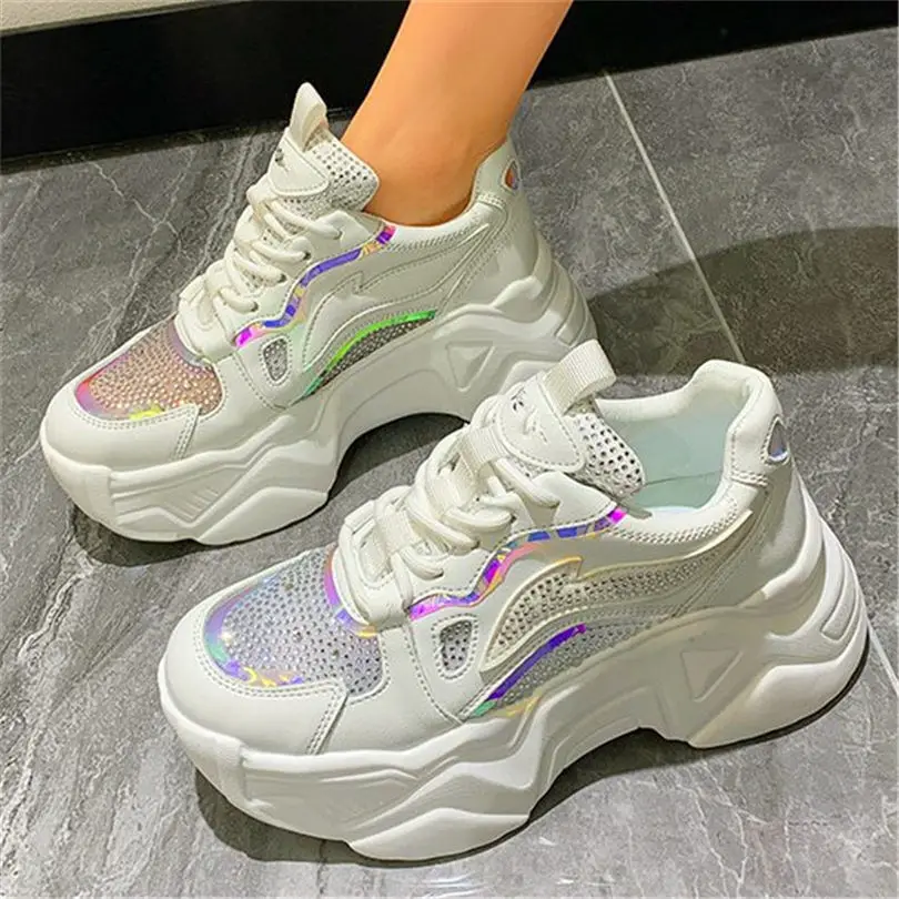 Summer Platform Shoes Women Shiny Lace Up Fashion Sneakers Sandals Round Toe Ankle Boots High Heels Creapers 35 36 37 38 39 40
Summer Platform Shoes Women Shiny Lace Up Fashion Sneakers Sandals Round Toe Ankle Boots High Heels Creapers 35 36 37 38 39 40