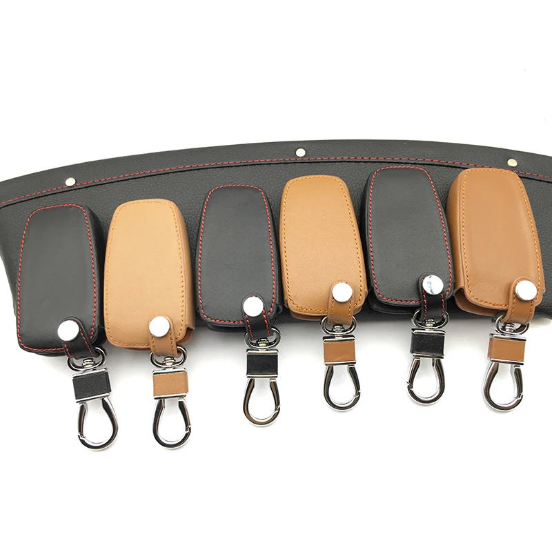 Leather Case Remote Key Chains Holder Cover Key Case Fob For Ford Edge 3/4/5 Smart Key L216 protect shell car keys accessories
Leather Case Remote Key Chains Holder Cover Key Case Fob For Ford Edge 3/4/5 Smart Key L216 protect shell car keys accessories