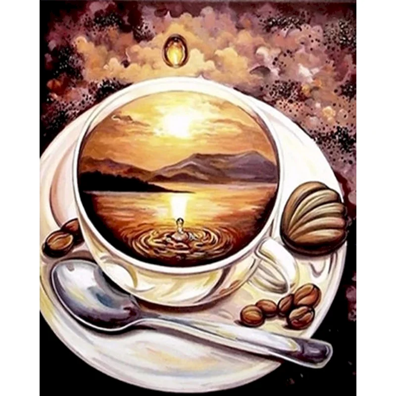 RUOPOTY Paint By Number Canvas Painting Kits Coffee Scenery Wall Art Gift DIY Picture By Numbers Acrylic On NumberHome Decors
RUOPOTY Paint By Number Canvas Painting Kits Coffee Scenery Wall Art Gift DIY Picture By Numbers Acrylic On NumberHome Decors