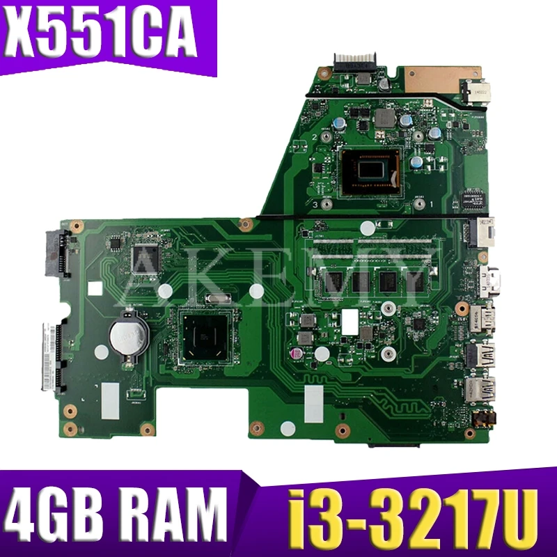 Akemy For ASUS X551CA X551C F551C laptop motherboard i3-3217U 4GB RAM 100% testedwork original mainboard
Akemy For ASUS X551CA X551C F551C laptop motherboard i3-3217U 4GB RAM 100% testedwork original mainboard