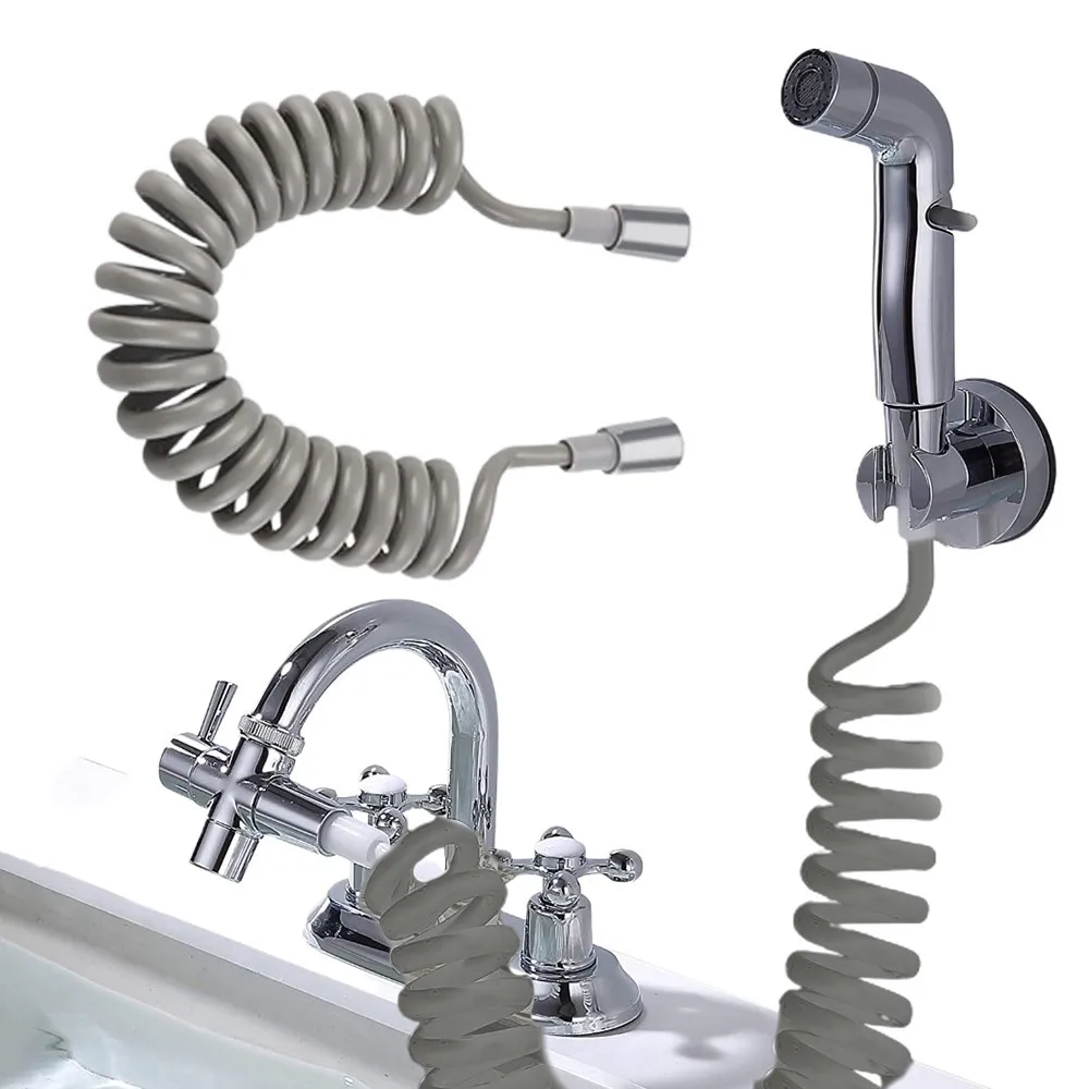 Telescopic Tube Spring Shower Hose Toilet Bidet Sprayer Telephone Line Plumbing Hose Bathroom Accessories Plumbing Water Nozzles
Telescopic Tube Spring Shower Hose Toilet Bidet Sprayer Telephone Line Plumbing Hose Bathroom Accessories Plumbing Water Nozzles