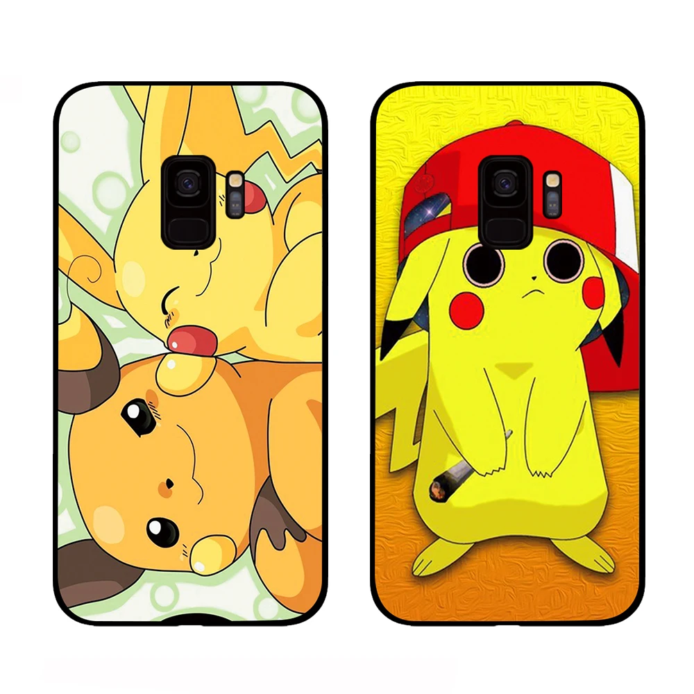 Cute Pikachue Anime For Samsung Galaxy A6 A8 Plus A7 A9 2018 A5 2017 18 J530 J7 J8 | Мобильные телефоны и аксессуары
