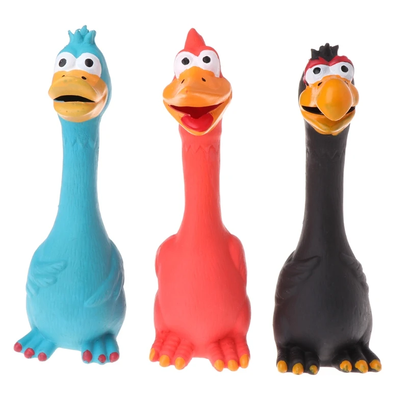 Hot Sale Pet Toys Screaming Chicken Latex Squeaky Sound Dogs Cats Decompression 
Hot Sale Pet Toys Screaming Chicken Latex Squeaky Sound Dogs Cats Decompression