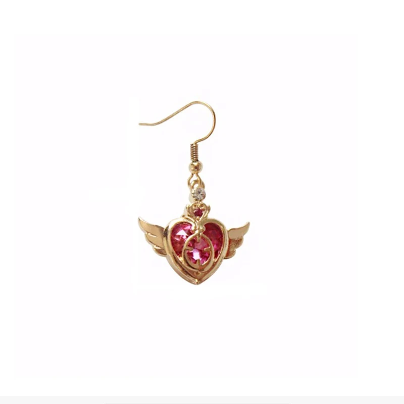 Anime Sailor Moon Loving Wand Crystal cosplay Ring earringGirl accessories Cute props
Anime Sailor Moon Loving Wand Crystal cosplay Ring earringGirl accessories Cute props