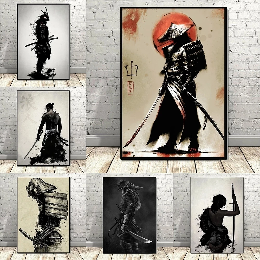 Japanese Samurai Poster Print On Canvas Character Posters And Prints HD Mural Pictures For Living Room Home Decoration No Frame
Japanese Samurai Poster Print On Canvas Character Posters And Prints HD Mural Pictures For Living Room Home Decoration No Frame