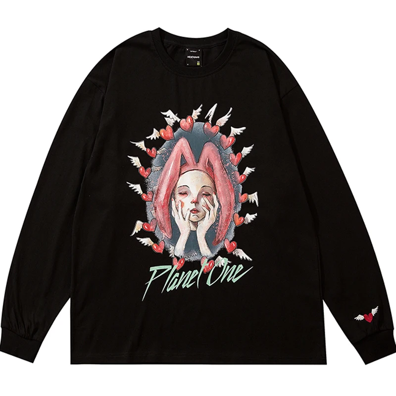 Футболка мужская с длинным рукавом, хлопковая простая универсальная свободная футболка с круглым вырезом и принтом девушки-мышления, осень...
Футболка мужская с длинным рукавом, хлопковая простая универсальная свободная футболка с круглым вырезом и принтом девушки-мышления, осень...