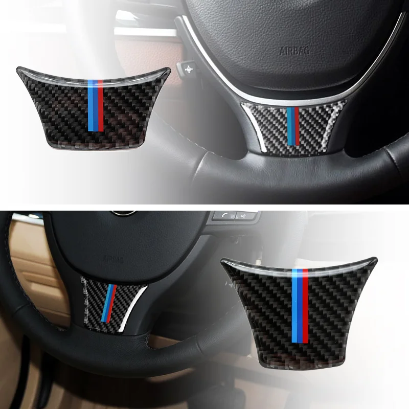 Car Styling Carbon Fiber Steering Wheel Sticker M stripe Emblem 3D Sticker Trim For BMW 5 7 series F10 F18 F01 F07 2011 - 2017
Car Styling Carbon Fiber Steering Wheel Sticker M stripe Emblem 3D Sticker Trim For BMW 5 7 series F10 F18 F01 F07 2011 - 2017