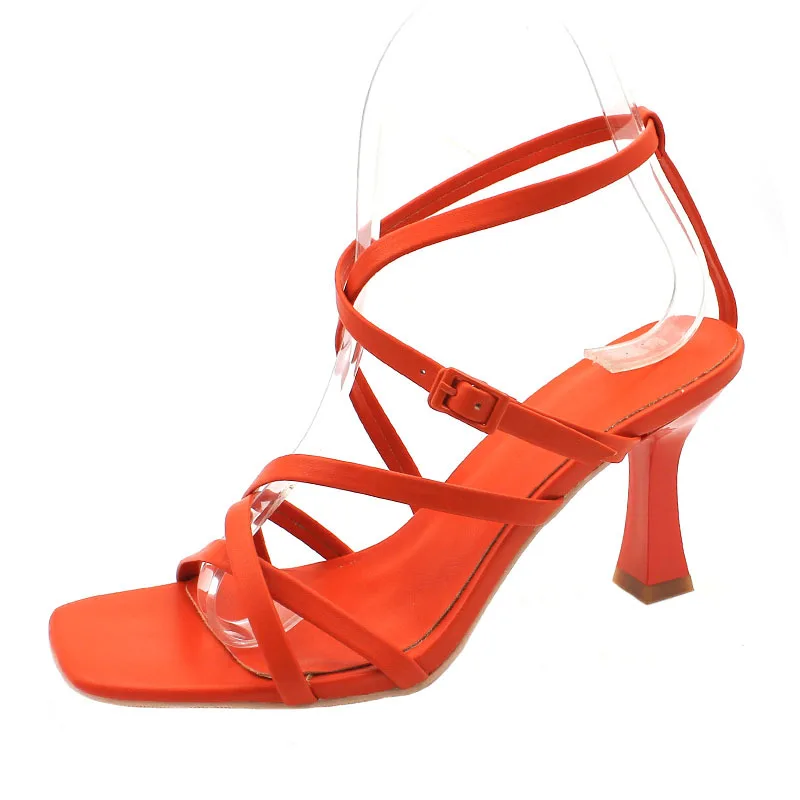 Comfort Shoes for Women Sandals Stiletto Heels Open Toe Cross 2021 Summer Suit Female Beige Cross-Shoes All-Match Buckle Strap N
Comfort Shoes for Women Sandals Stiletto Heels Open Toe Cross 2021 Summer Suit Female Beige Cross-Shoes All-Match Buckle Strap N