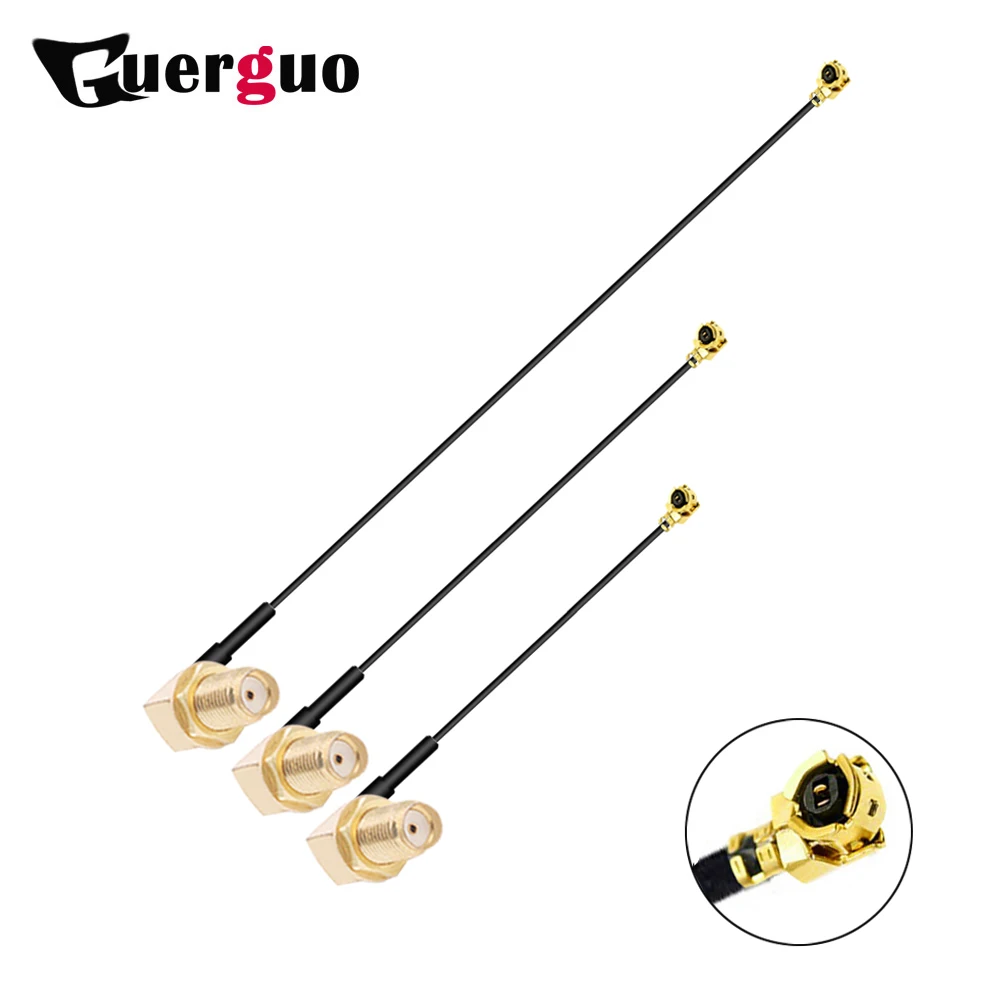 1pc IPEX Cable SMA Female90° to uFL/u.FL/IPX/IPEX-1 Female/Male Plug WIFI Antenna RF Cable RG1.13/0.81mm Pigtail Extension
1pc IPEX Cable SMA Female90° to uFL/u.FL/IPX/IPEX-1 Female/Male Plug WIFI Antenna RF Cable RG1.13/0.81mm Pigtail Extension