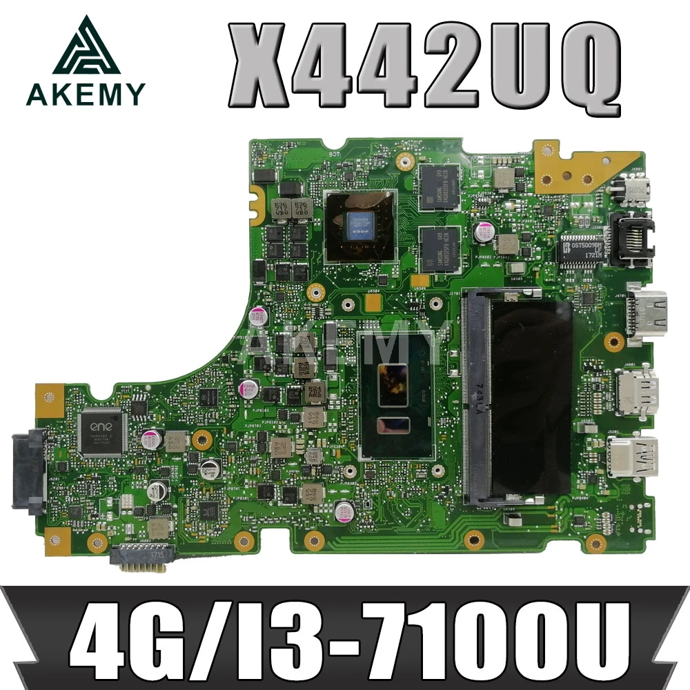 X442UQ Laptop motherboard for ASUS VivoBook 14 X442UQR R419U X442UN X442UR X442UNR original mainboard GT940MX 4GB-RAM I3-7100U
X442UQ Laptop motherboard for ASUS VivoBook 14 X442UQR R419U X442UN X442UR X442UNR original mainboard GT940MX 4GB-RAM I3-7100U