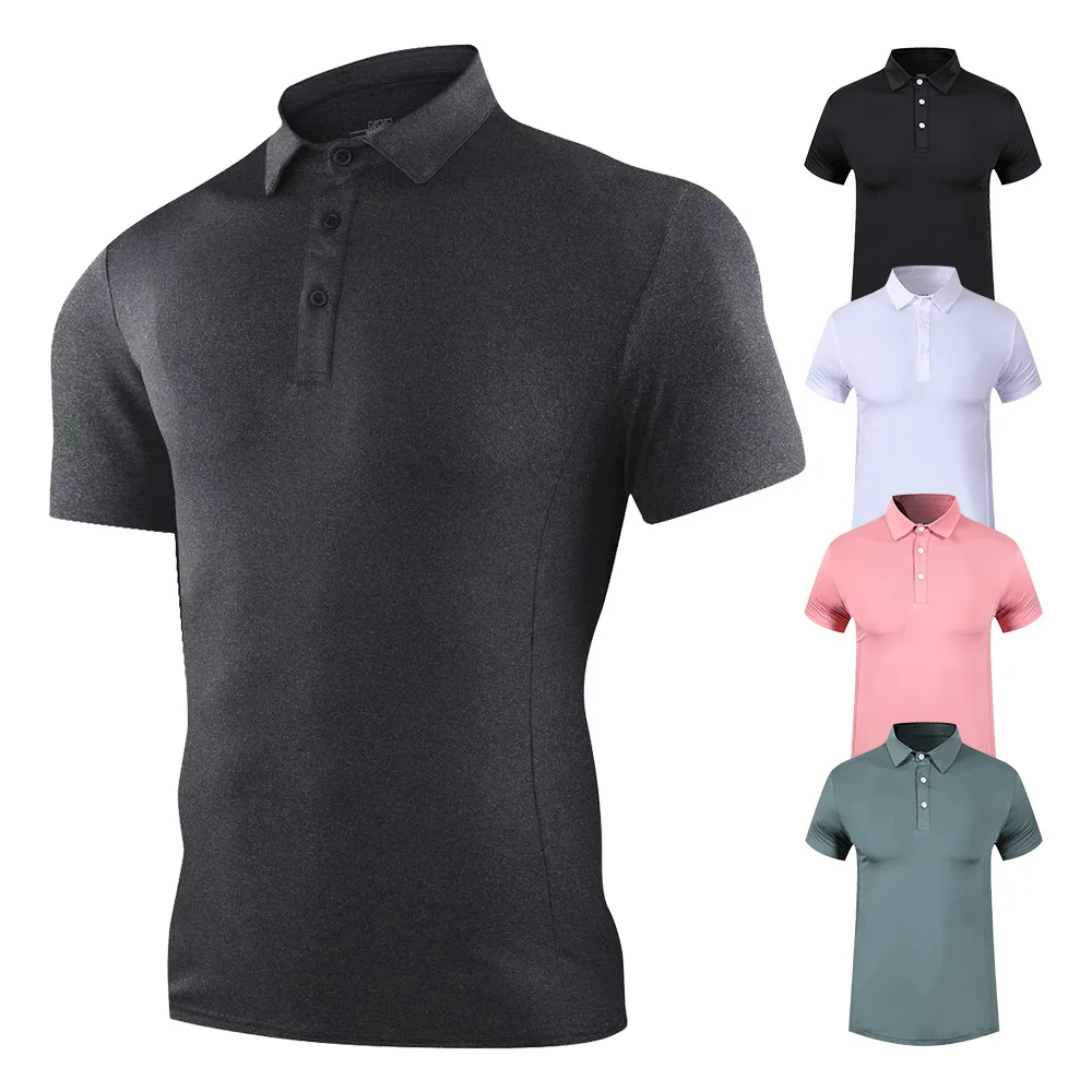 Polyester+Spandex Golf Clothes Summer New Golf Comfortable Breathable Men's Golf Shirt Short Sleeve Outdoor Sports Golf Wear
Polyester+Spandex Golf Clothes Summer New Golf Comfortable Breathable Men's Golf Shirt Short Sleeve Outdoor Sports Golf Wear