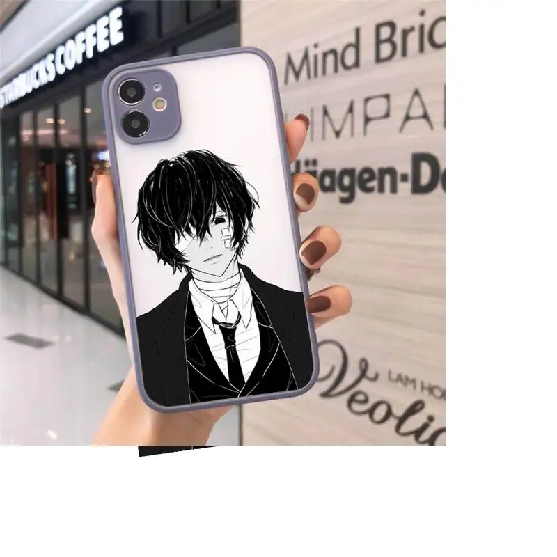 Bungo Stray Dogs Phone Cases Matte transparent For Gray iPhone 12 Mini 11 Pro XR XS Max 7 8 Plus X Back Cover
Bungo Stray Dogs Phone Cases Matte transparent For Gray iPhone 12 Mini 11 Pro XR XS Max 7 8 Plus X Back Cover