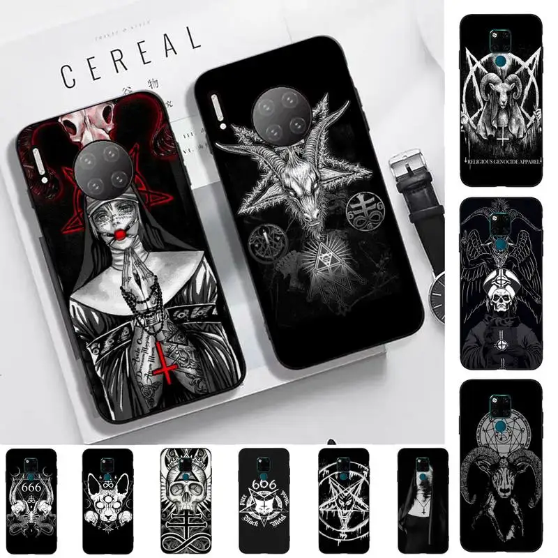 Pentagram 666 Demonic Satanic Phone Case for Huawei Mate 20 10 9 40 30 lite pro X Nova 2 3i 7se 
Pentagram 666 Demonic Satanic Phone Case for Huawei Mate 20 10 9 40 30 lite pro X Nova 2 3i 7se