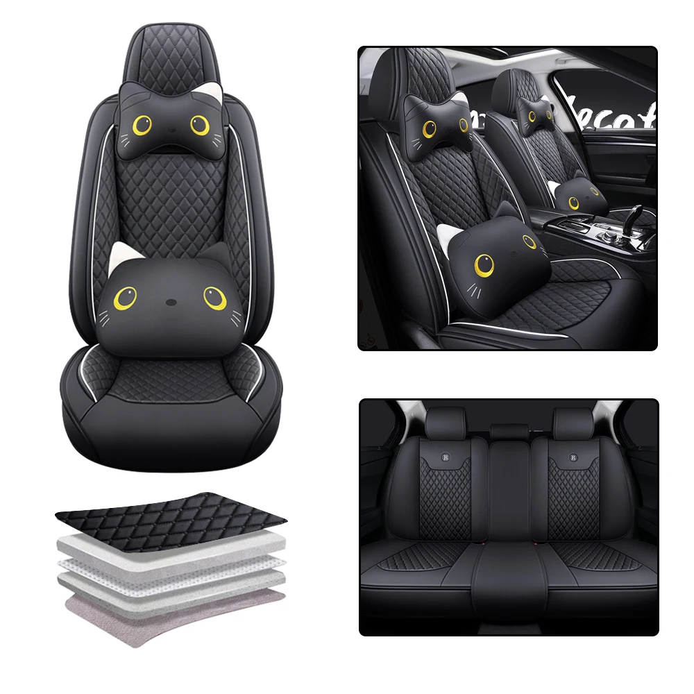 

Universal Car Seat Covers For RENAULT Kadjar Clio Espace Zoe Grand Scenic VEL SATIS Arkank Fluence Auto parts Car Accessories