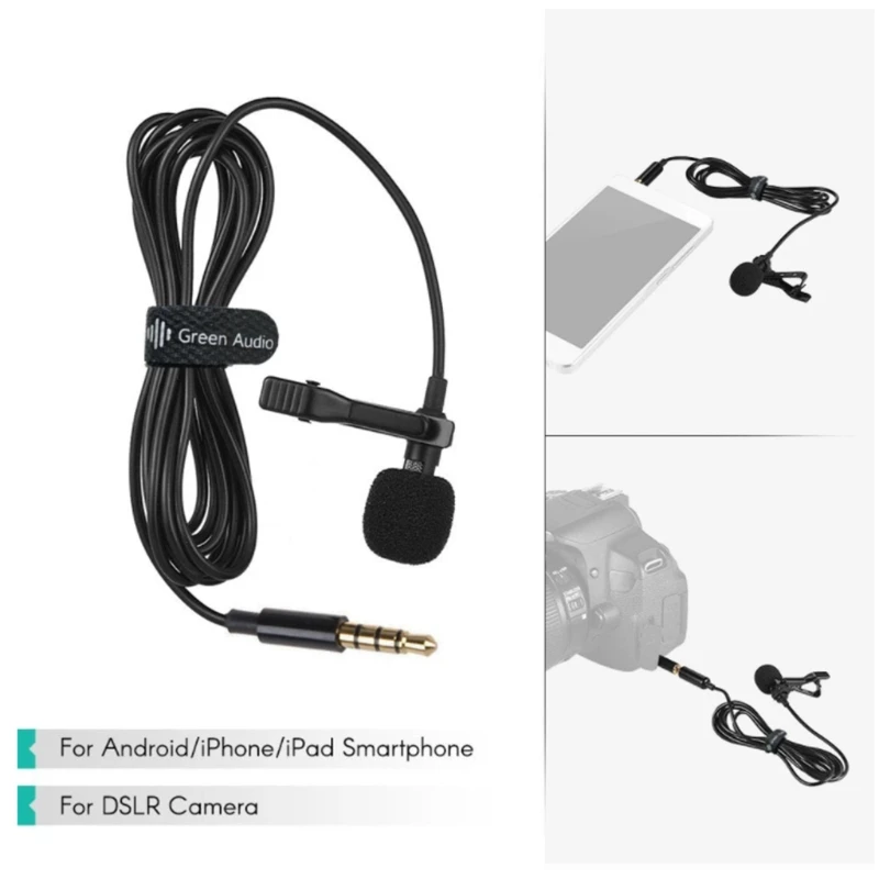 Camera Mic Portable External for Phone Laptop Computer Mini Microphone Clip-on Lapel Lavalier PC Phone X37A
Camera Mic Portable External for Phone Laptop Computer Mini Microphone Clip-on Lapel Lavalier PC Phone X37A