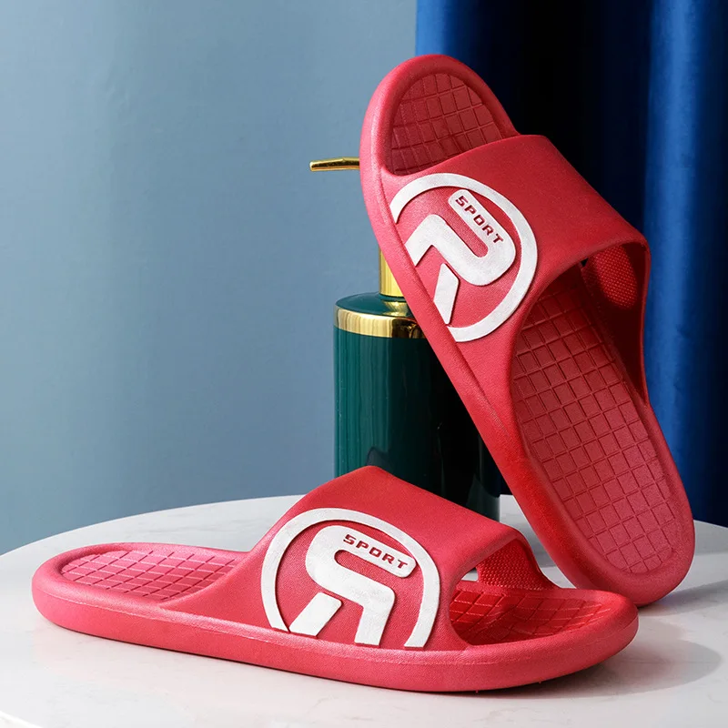 Unisex Home Sandals Women Men Slippers Flat Shoes Bathing Non-slip Flip Flops Fashion Lovers Indoor Floor New Summer Slides 2021
Unisex Home Sandals Women Men Slippers Flat Shoes Bathing Non-slip Flip Flops Fashion Lovers Indoor Floor New Summer Slides 2021