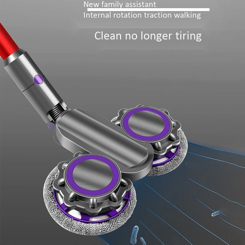 Electric Cleaning Mop Head For Dyson V7 V8 V10 V11 Vacuum Cleaner Parts Mop Head Wet And Dry with Water Tank
Electric Cleaning Mop Head For Dyson V7 V8 V10 V11 Vacuum Cleaner Parts Mop Head Wet And Dry with Water Tank
