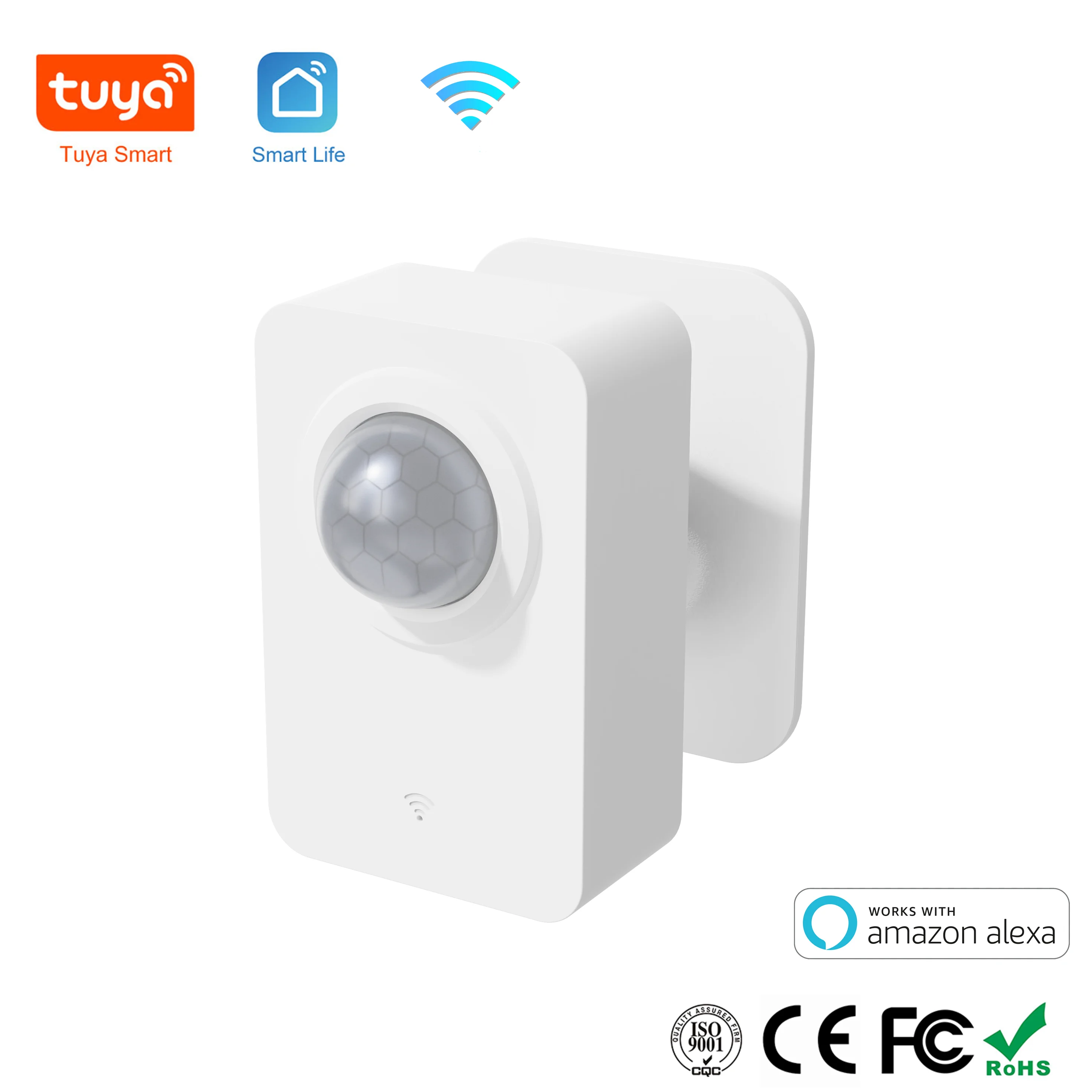 Tuya PIR Motion Sensor WiFi for Smart Home Infrared Passive Detection, Security Burglar Alarm Sensor Remote by Smart Life APP
Tuya PIR Motion Sensor WiFi for Smart Home Infrared Passive Detection, Security Burglar Alarm Sensor Remote by Smart Life APP
