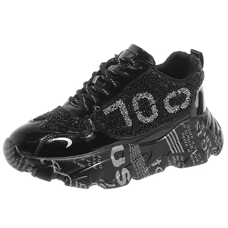 Fashion Casual Creepers Platform Women's Running Shoes Spring Autumn Tennis Female Chunky Sneakers Graffiti Laces Ladies Shoes
Fashion Casual Creepers Platform Women's Running Shoes Spring Autumn Tennis Female Chunky Sneakers Graffiti Laces Ladies Shoes