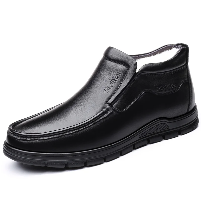 Adult Middle Aged 30-45 Years Old Genuine Leather Boots Black Winter Plus Cashmere Chelsea Boots Men Business Work Boots
Adult Middle Aged 30-45 Years Old Genuine Leather Boots Black Winter Plus Cashmere Chelsea Boots Men Business Work Boots