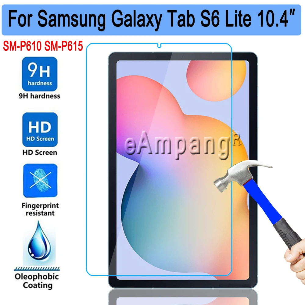Закаленное стекло для Samsung Galaxy Tab S6 Lite 10 4 P610 P615 SM Защитная пленка экрана 9H 0 3