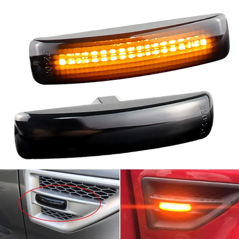 2Pcs Amber LED Turn Signal Side Marker Lamps Repeater Indicator Light For Land Rover Discovery 3 4 Rover Sport L320 Freeland 2
2Pcs Amber LED Turn Signal Side Marker Lamps Repeater Indicator Light For Land Rover Discovery 3 4 Rover Sport L320 Freeland 2