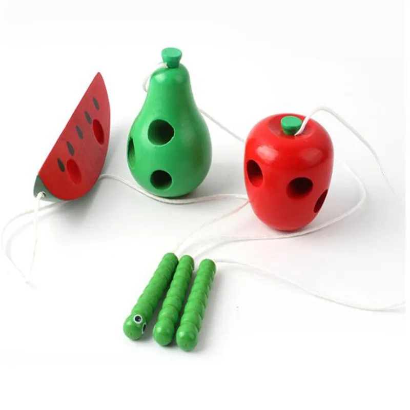Wooden Threading Toy Insects Eat Fruit Cheese Maze Toy Wooden Puzzle Enlightenment Game Toys Baby Kids Montessori Teaching Aids
Wooden Threading Toy Insects Eat Fruit Cheese Maze Toy Wooden Puzzle Enlightenment Game Toys Baby Kids Montessori Teaching Aids