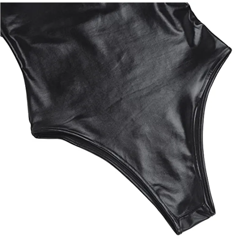 Hodisytian Women Sexy Bodysuits Lingerie Leather Playsuits Fetish Bodycon Costume Backless Spaghetti Strap Deep V Girl Clubwear
Hodisytian Women Sexy Bodysuits Lingerie Leather Playsuits Fetish Bodycon Costume Backless Spaghetti Strap Deep V Girl Clubwear