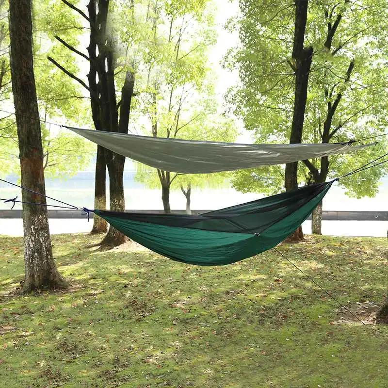 Portable Parachute Hammock Camping Survival Garden Hunting Leisure Hamac Nylon Fabric Outdoor Travel Hammock
Portable Parachute Hammock Camping Survival Garden Hunting Leisure Hamac Nylon Fabric Outdoor Travel Hammock