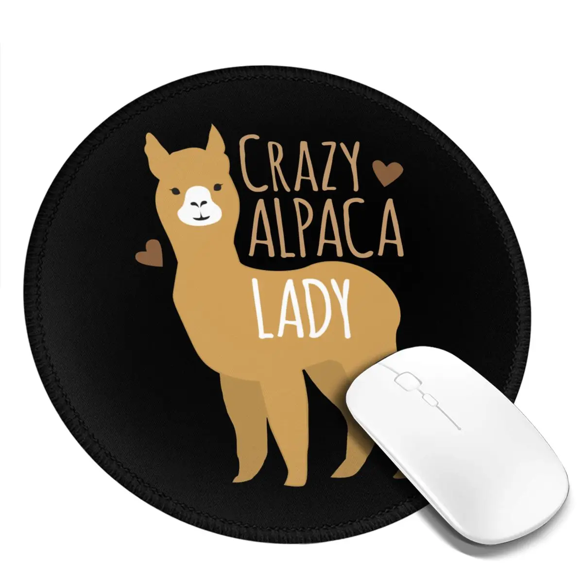 Резиновый коврик для мыши с ламой Crazy Alpaca Lady, противоскользящий Оригинальный настольный коврик для мыши
Резиновый коврик для мыши с ламой Crazy Alpaca Lady, противоскользящий Оригинальный настольный коврик для мыши