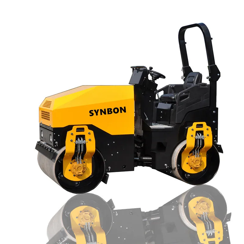 SYNBON SY203H 3TON полное гидравлическое Вождение Двойное стальное колесо Вибрационный